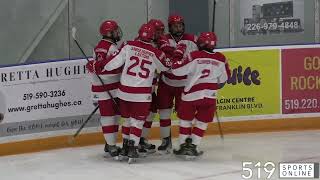 PJHL  Norwich Merchants vs Hespeler Shamrocks [upl. by Marley]