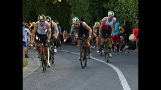 Triathlon de Deauville  La Montée de la côte de Saint Laurent [upl. by Naerol345]