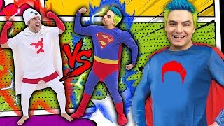 SUPER FOCA VS SUPER HOMEM  LUCCAS NETO É O HERÓI MAIS FORTE 10 [upl. by Lorena]