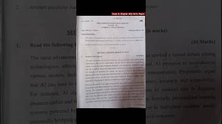 Class 11 English Mid term Exam 202425 morning shift shortfeed shorts trending viralvideo like [upl. by Calloway454]