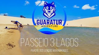 Passeio imperdível Visita 3 lagoas no Parque Nacional dos Lençóis MaranhensesGuaratur Adventure [upl. by Akemehs630]