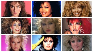 Top 80s Hits by Female Solo Singers [upl. by Essie]