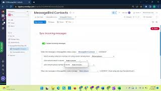 MessageBird for mondaycom  Incoming setup [upl. by Hammer537]