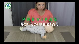 RCP pour un nourrisson [upl. by Enelrad]