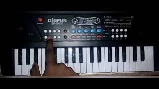 Raatchasan movie bgm on bigfun piano [upl. by Bili171]