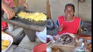 RICO CALDO DE CARNE OREADA DE RES CON PLATANO LARGO MOLIDO  DOÑA LUPITA [upl. by Rehpinej]