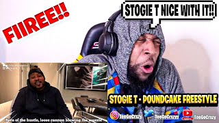 SOUTH AFRICA🇿🇦 Stogie T Freestyle Friday 🔥🔥🔥 17042020 quotPound Cakequot REACTION [upl. by Mohn]