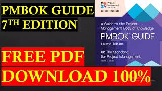 How to download PMBOK GUIDE 7th Edition for FREE 100 [upl. by Siuraj]