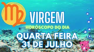 ♍ VIRGEM HOJE 😱 VAI ACONTECER NESTA QUARTA FEIRA 31 DE JULHO DE 2024 [upl. by Oaks]