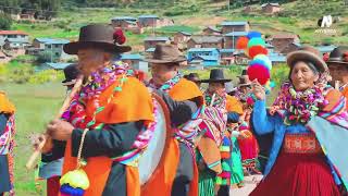 TRADICIONAL PINKILLADA EXPRESIÓN AYMARA DE HUANCANÉ – DESPACHO DE LOS CARNAVALES [upl. by Ardnajela652]