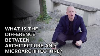 What is the Difference Between Architecture and Microarchitecture [upl. by Doughman]