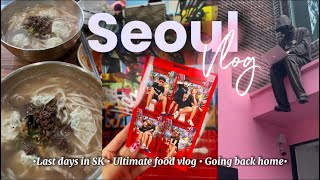 Seoul diaries ultieme food vlog laatste paar dagen in Zuid Korea amp grappige foto booth’s… [upl. by Frederiksen915]