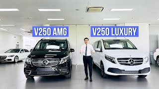 Chênh nhau 630 triệu chọn Mercedes V250 AMG 2024 hay Mercedes V250 Luxury 2024   Huy Mercedes [upl. by Bobbee]