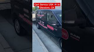 Cart Service USA 🇺🇸 in Glendora CA golfcarts servicetech [upl. by Tallou]