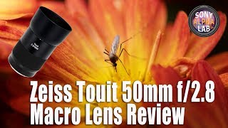 Zeiss Touit 50mm f28 Macro Lens Review [upl. by Ataga]