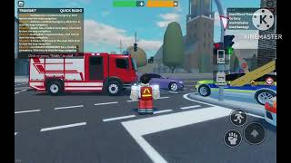 Roblox Emergency hamburg I have unlocked the Avantismo A6 medic vehicle [upl. by Crescint]