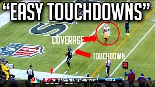 Easiest Touchdowns in NFL History  HD [upl. by Campos]