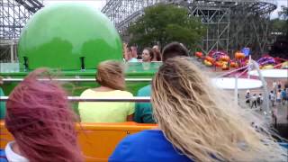 Cedar Point Pipe Scream On Ride POV  July 27 2014 [upl. by Leunamesoj]