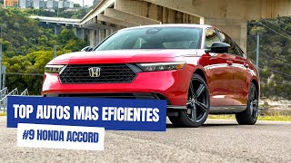 TOP Autos más eficientes según CR  Honda Accord 2024 [upl. by Anyel566]