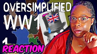 American Reacts To WW1  Oversimplified Part 1  REACTION [upl. by Trisa]