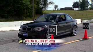 Road Test 2011 BMW 1M Coupe [upl. by Edualcnaej]