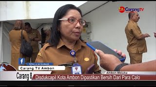 Disdukcapil Kota Ambon Pastikan Bersih Dari Para Calo [upl. by Etty]