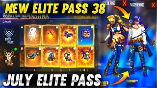 FREE FIRE NEW ELITE PASS FULL VIDEOSEASON 38 ELITE PASS FREE FIRE [upl. by Etireugram]