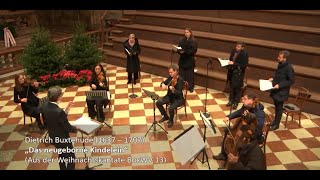 Buxtehude »Das neugeborne Kindelein« BuxWV 13 · Live from St Stephen’s Vienna Dec 31 2020 [upl. by Dietz593]