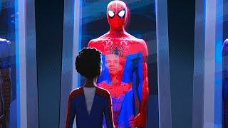 Miles Morales Becomes SpiderMan Scene  SpiderMan Into the SpiderVerse 2018 Movie CLIP HD [upl. by Leksehcey]