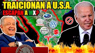 TOYOTA ESCAPA HACIA MEXICO y TRAICIONA A JAPON y ESTADOS UNIDOS [upl. by Mendelsohn271]