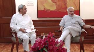 Odisha CM Naveen Patnaik calls on PM [upl. by Paine945]