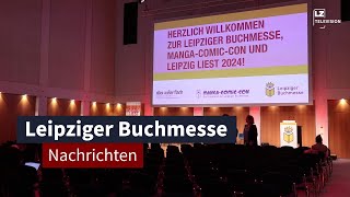 Lesefrühling in Leipzig Buchmesse vom 21 bis 24 März  LZ TV Nachrichten [upl. by Roland728]