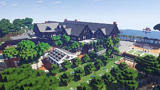 Minecraft énorme maison traditionnelle 13 [upl. by Sidalg967]