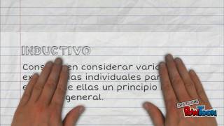 Argumento deductivo e inductivo [upl. by Nairoc]