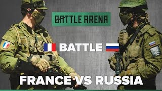 France VS Russia Airsoft FPS Exhibition game  GoPro  BattleArena [upl. by Euqinahc]