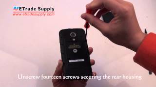 Motorola Moto G DisassemblyTear DownCracked Screen Repair [upl. by Mehs516]