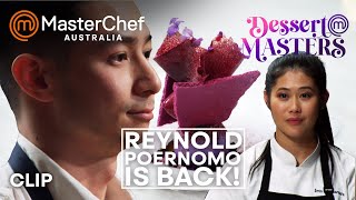 Reynold Poernomo Returns in Dessert Masters  MasterChef Australia  MasterChef World [upl. by Annabel]