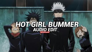 hot girl bummer  blackbear edit audio [upl. by Obeded]