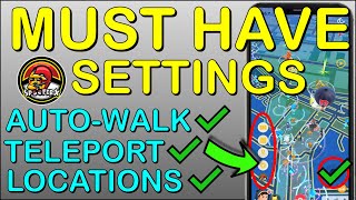 MUST HAVE Pokemon GO SPOOFERX Settings ✅ Pokemon GO Spoofing Teleport AutoWalk and MUCH MORE [upl. by Pedrick834]