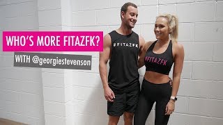 Fitness Challenge ft Georgie Stevenson [upl. by Frasier]