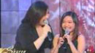 Charice Pempengco sings quotMamaquot on Sharon May 18 2008 [upl. by Aerdnaxela544]