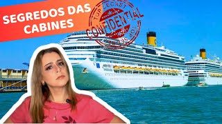 15 COISAS QUE NINGUÉM TE CONTA SOBRE AS CABINES DOS CRUZEIROS MARÍTIMOS [upl. by Madaih]