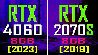 RTX 2070 SUPER vs RTX 4060 [upl. by Ennayk]