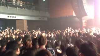 Mosh pit at Testament concert in Tokyo [upl. by Seyer]