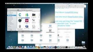 Install Mountain Lion UniBeast 151 amp InstallESDdmg [upl. by Wilde]