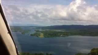 Seghe Airfield Landing Western ProvinceSolomon Islands [upl. by Keele]