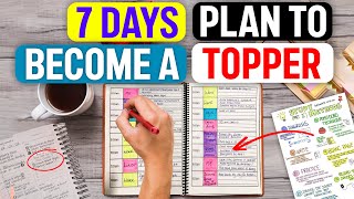 Average to Topper in Next 7 Days🔥 Secret Tips of Every Topper TOPPERS Timetable [upl. by Azeel928]