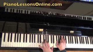 Margaritaville Piano Lesson How To Play The Intro Riff And Chords [upl. by Atteuqahc]