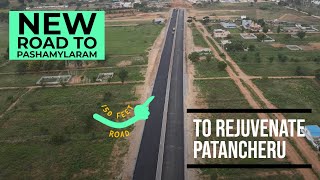 New Road to Pashamylaram in Patancheru  Patancheru  Shankarpally Road  Hyderabad Real Estate [upl. by Ulphi]