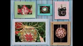 Free Quilted Christmas Ornament Patterns [upl. by Weight149]